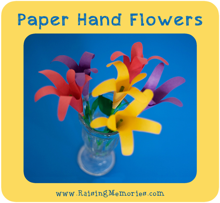 Paper Hand Flowers