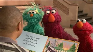 Chris, Rosita, Telly, Elmo, Sesame Street Episode 4406 Help O Bots, Help-O-Bots season 44