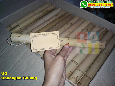 Jual Undangan Gulung