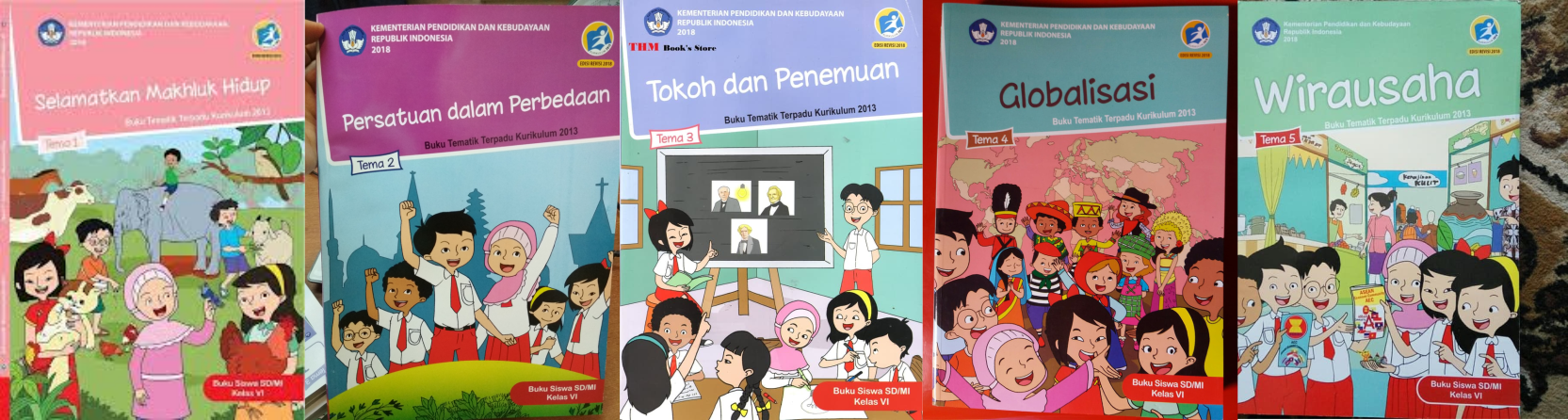 RPP Daring Kelas 6 Semester 1 SD/MI Kurikulum 2013 Edisi