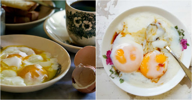 kalori telur separuh masak