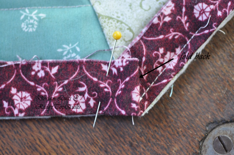 The Quilt and Needle Blog Octagonal table topper, part 2