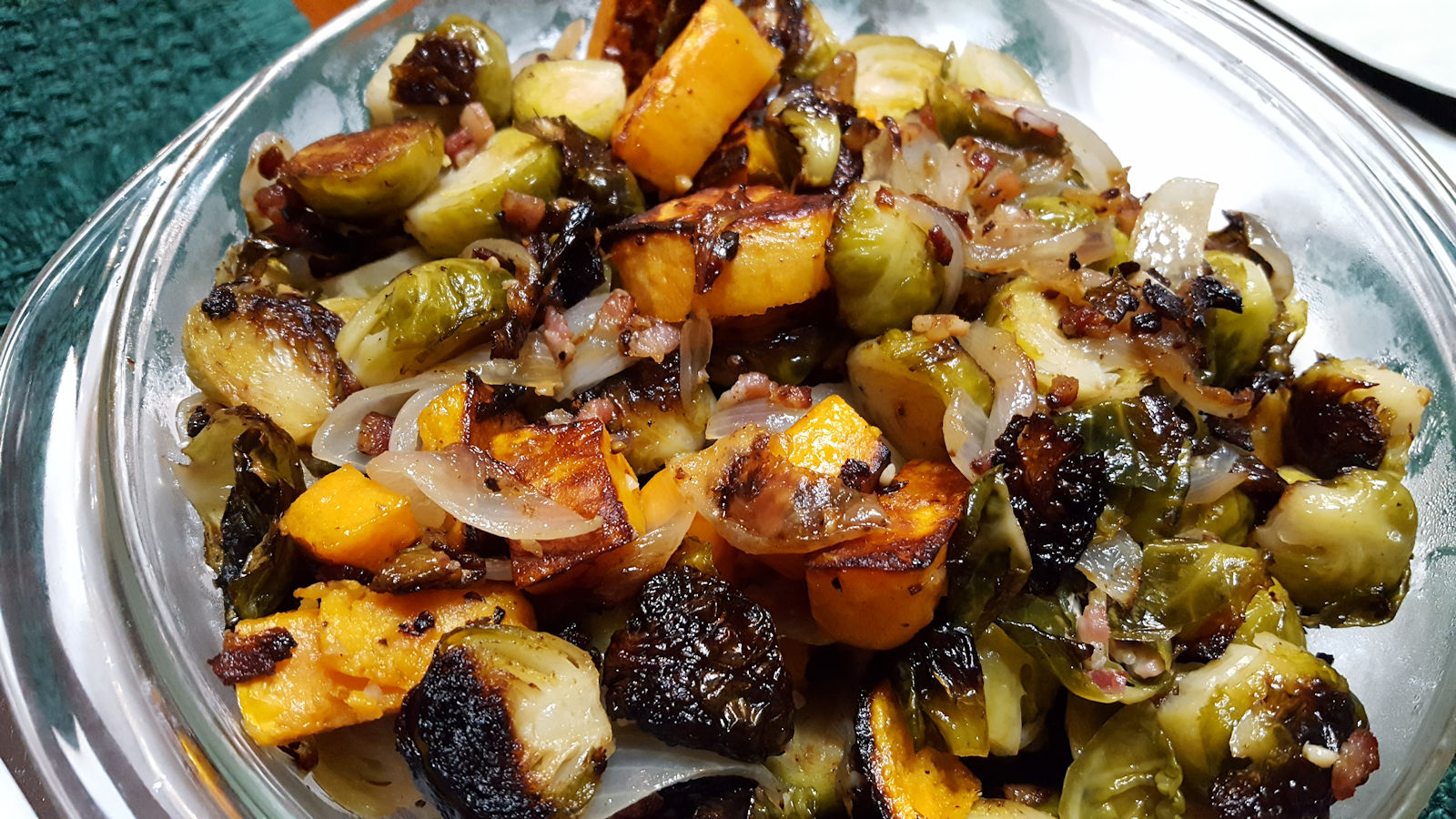 Oven Roasted Brussels Sprouts