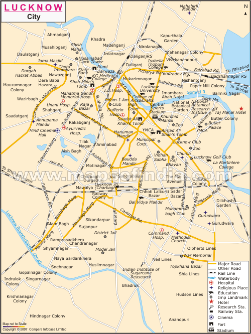 A Day of "Solo-Tour" of Lucknow.