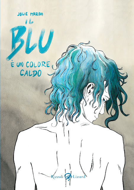 Il blu è un colore caldo poster cover