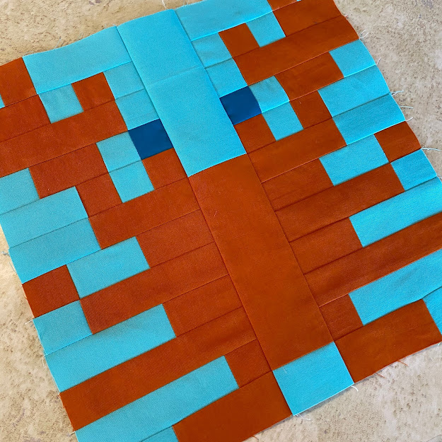 "Summer Fun" is a Free Spring Quilt Block Pattern designed by Afton Warrick from Quilting Mod!