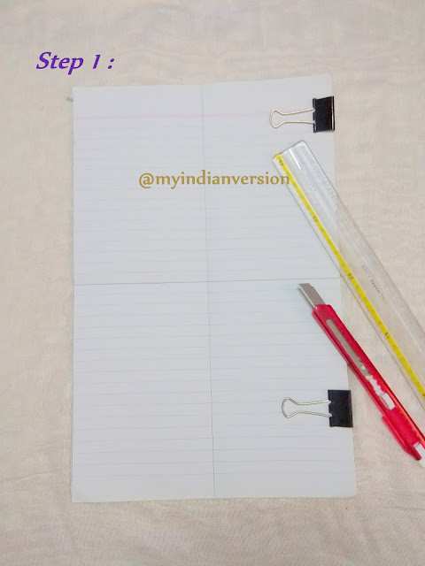 DIY Magnetic Notepad Tutorial - Step 1 DIY Magnetic Notepad Tutorial - Step 1