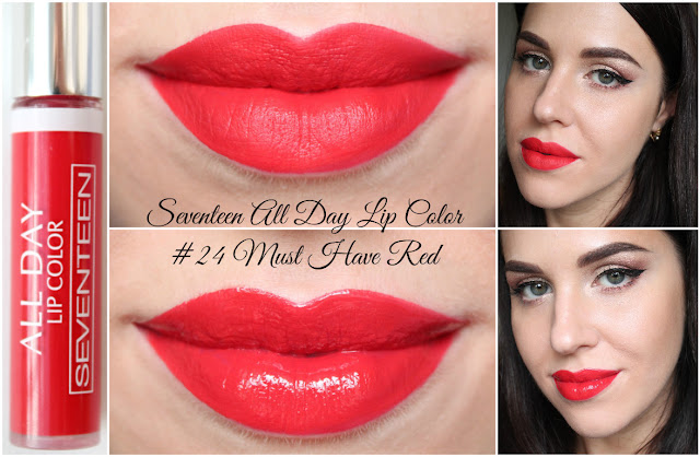 Seventeen All Day Lip Color #25 Cool Berry - самый новый оттенок в линейке....