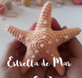 PATRON GRATIS ESTRELLA DE MAR AMIGURUMI 46009