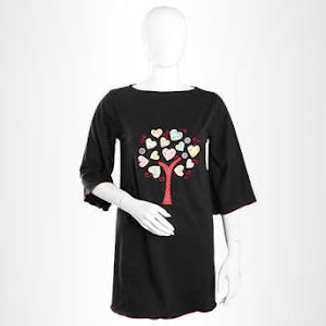 Tunik Unik KatunQ Hitam