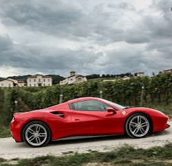 ferrari spider side