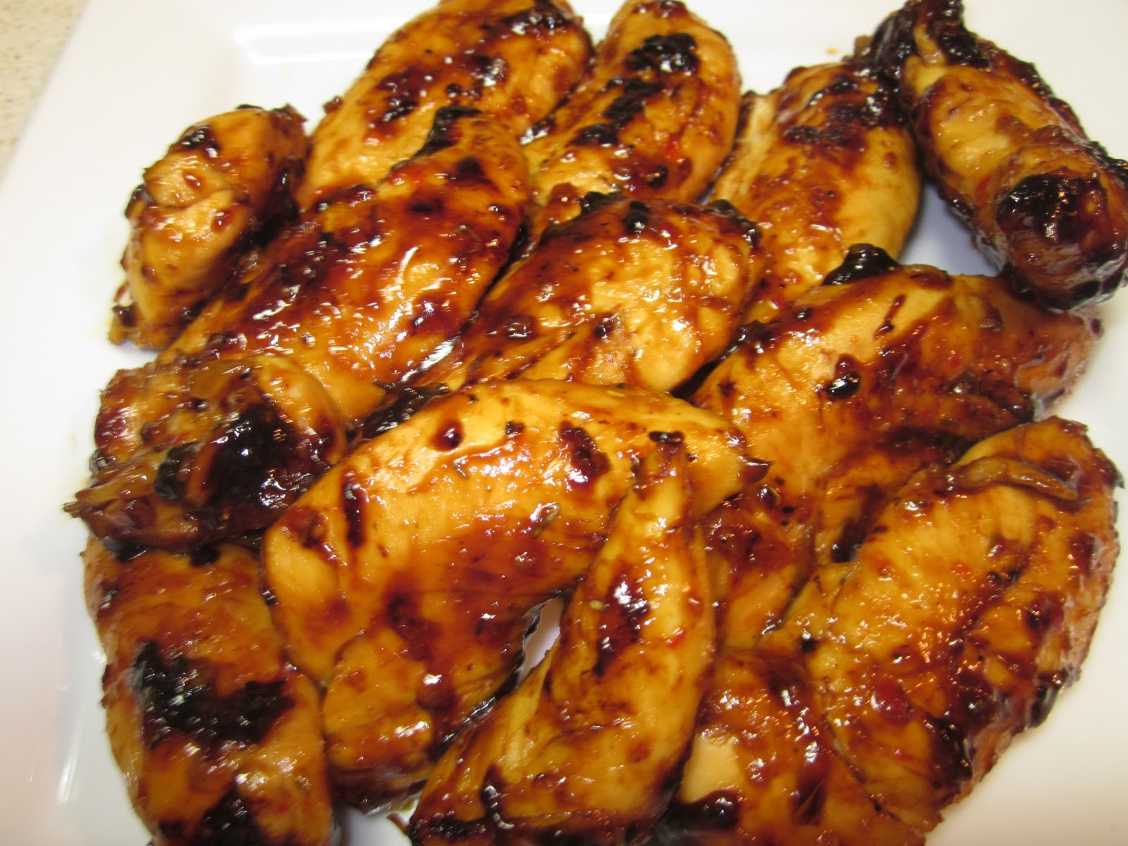 Delish! Grilled Chicken Tenderloins Cracker Barrel Style
