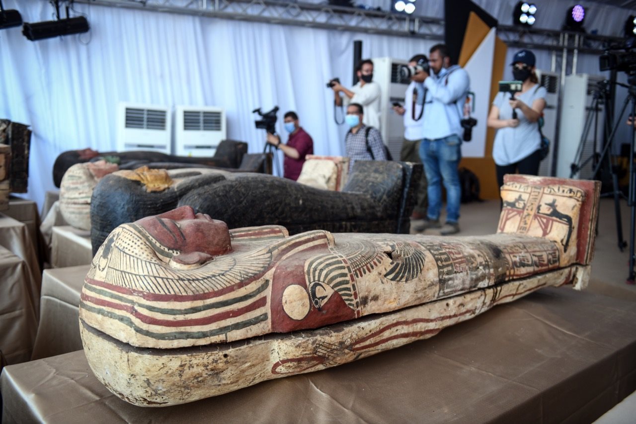 Coffins Discovered In Egypt Dating Back 2500 Years