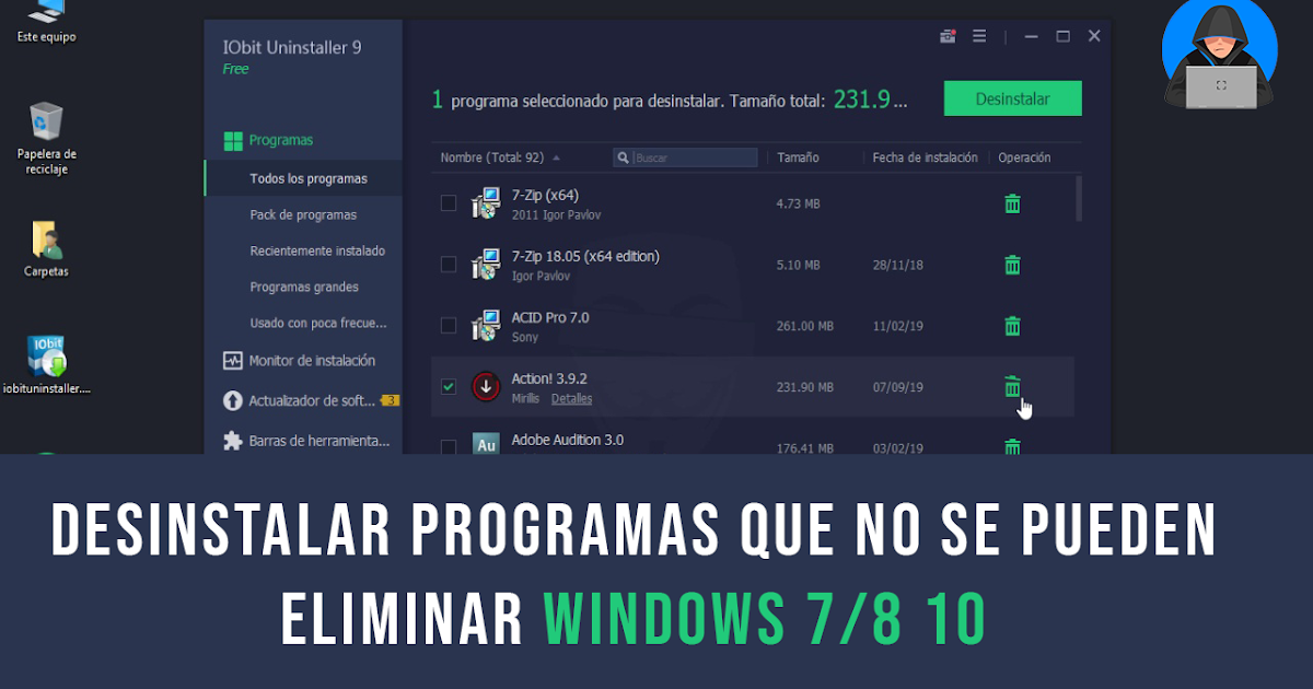 Como Desinstalar Programas que no se dejan desde el panel de control 2019 Androsistemas Como Desinstalar Programas que no se dejan desde el panel de control 2019 Androsistemas