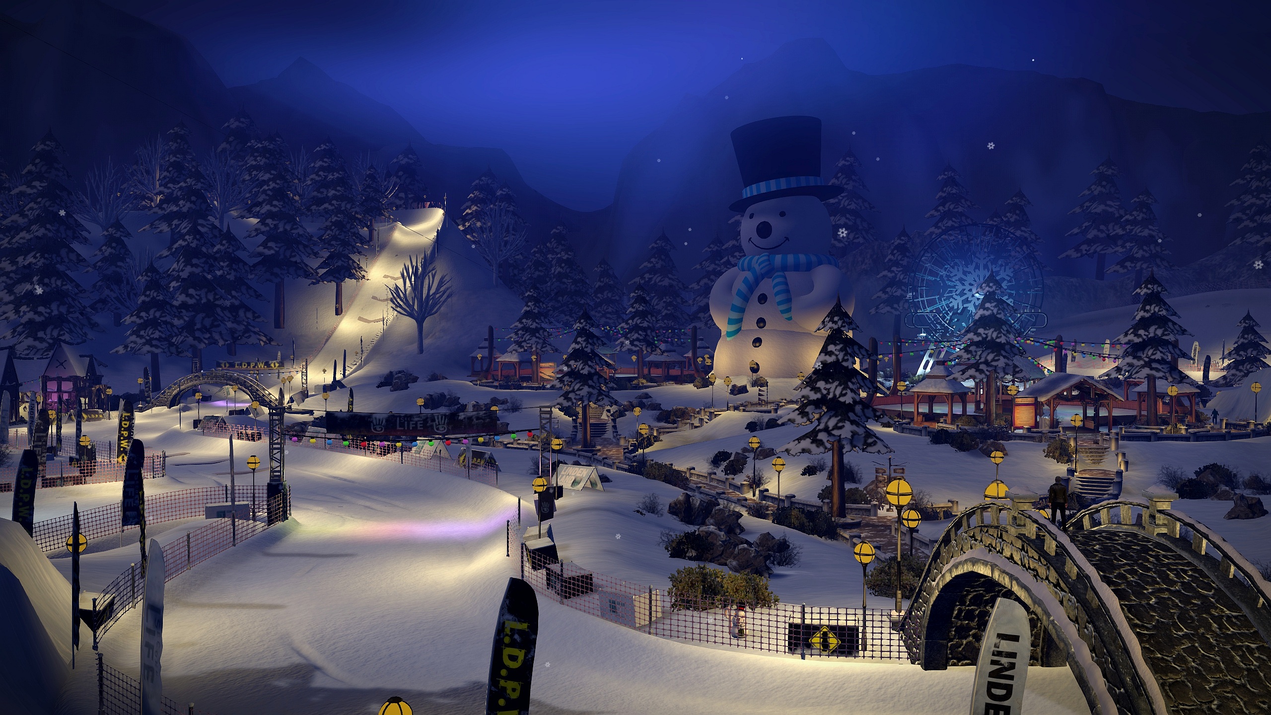 Echt Virtuell Das Winter Wonderland 2020 von Linden Lab