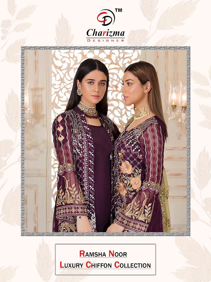 Charizma Ramsha Noor luxury Pakistani Suits Collection