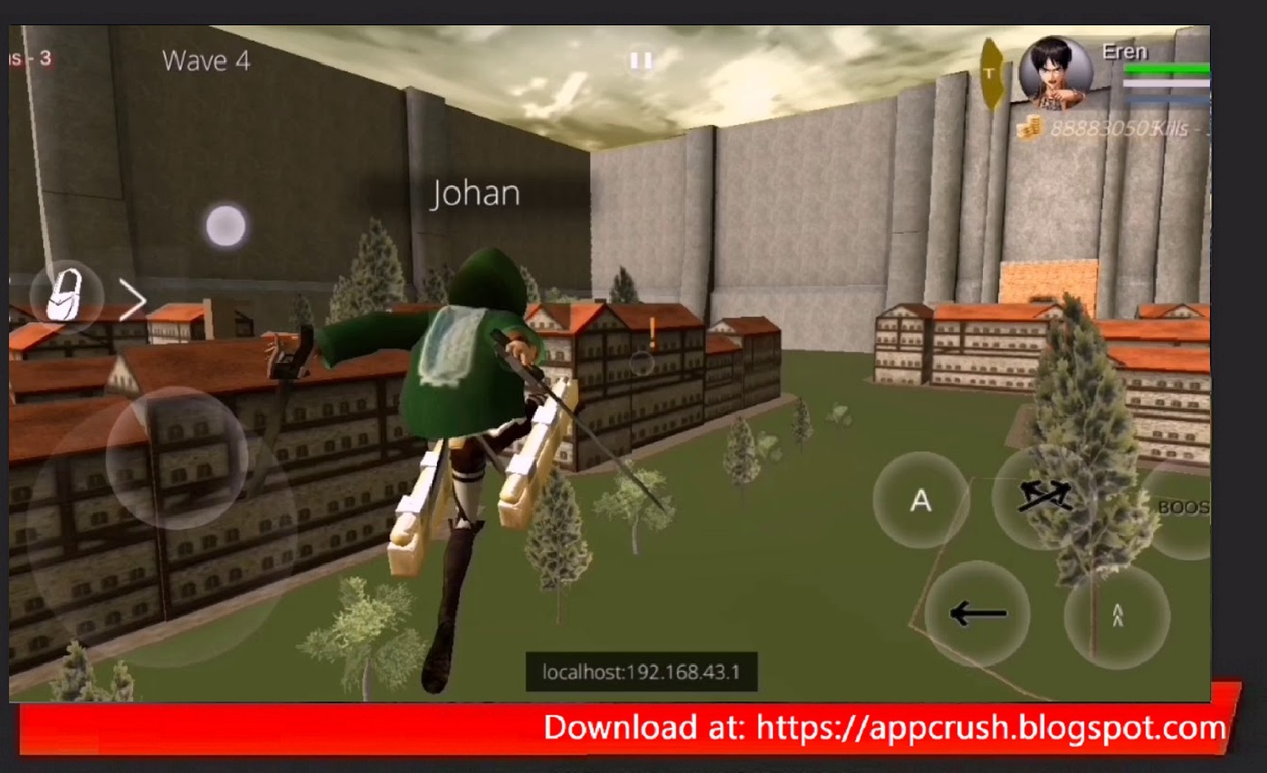 3 JOGOS FanGame de ATTACK ON TITAN PARA ANDROID (2022) 