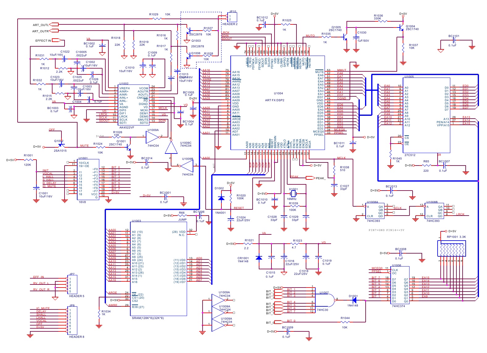 Schematic Diagrams: 08/21/16