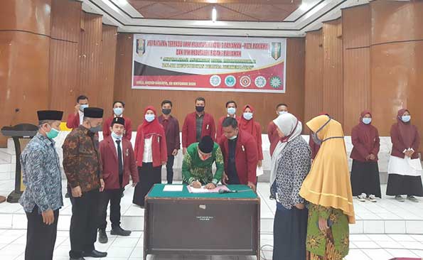 Pimpinan Baru IMM Kota Pariaman Kabupaten Padang Pariaman Dilantik
