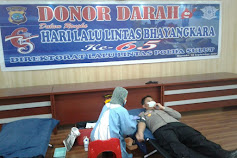 Polda Sulut Gelar Donor Darah Sambut Hari Lalulintas Bhayangkara Ke-65