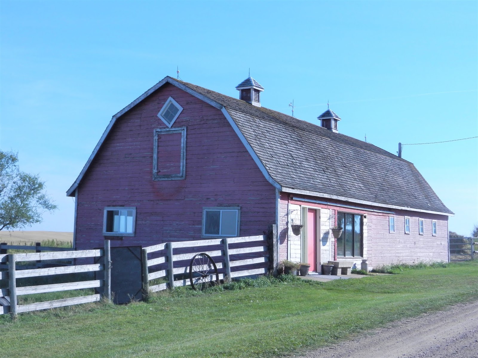 The View From Here When You Live In Your Barn