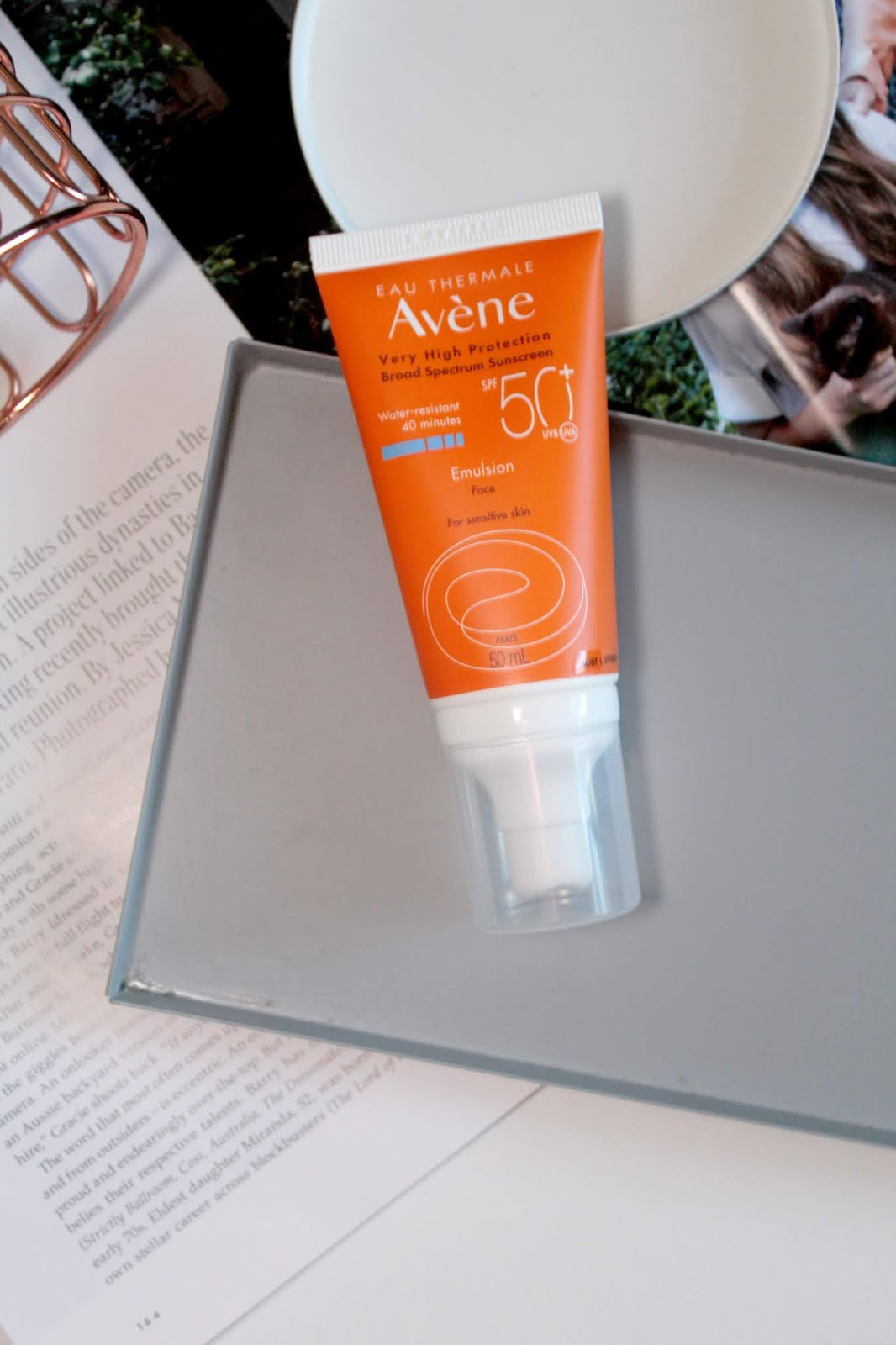 Review Avene Sunscreen Emulsion SPF 50+