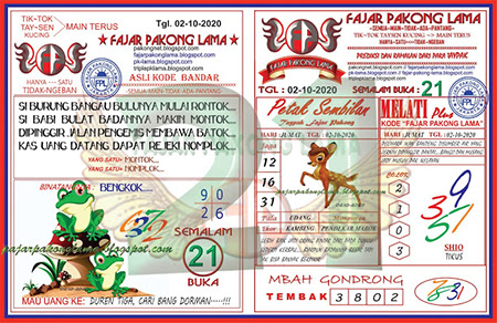 Fajar Pakong 888 22 Oktober 2020