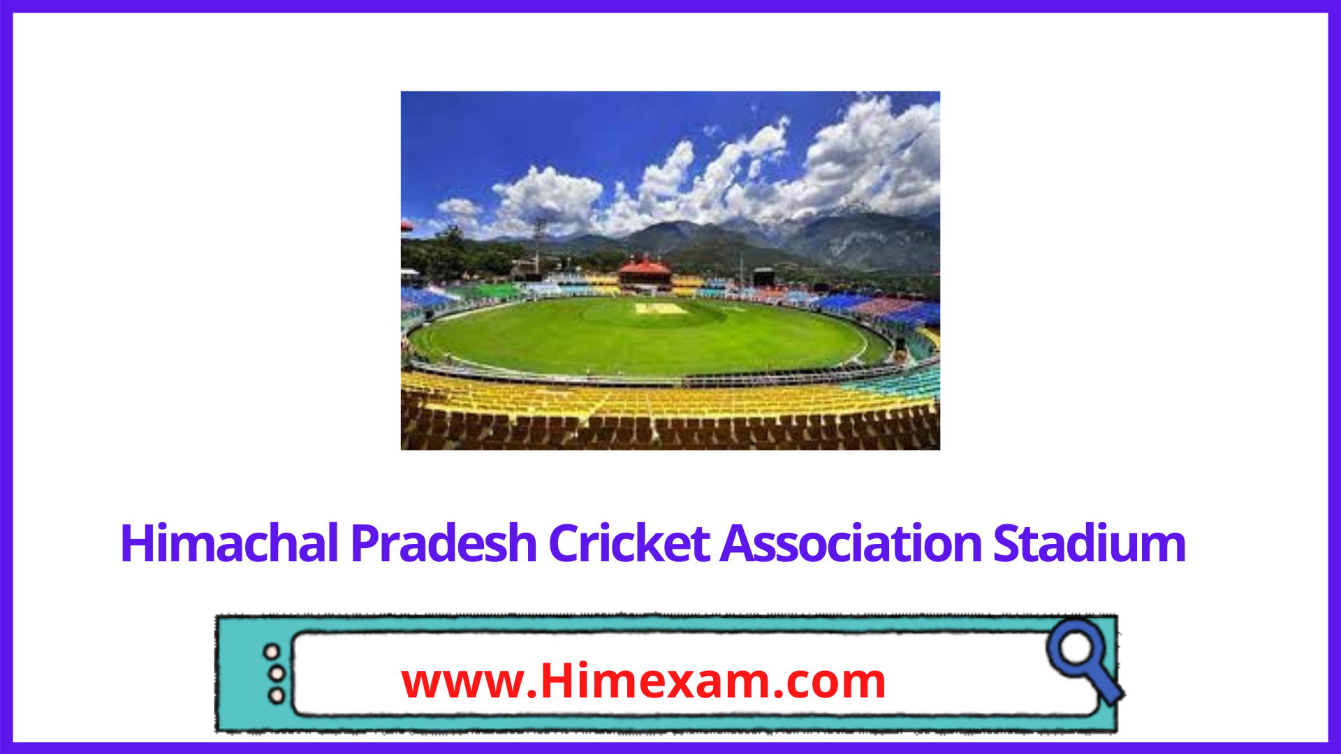 Himachal Pradesh Cricket Association Stadium Himachal Pradesh Cricket Association Stadium