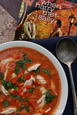 Smoky Chicken Paprikash Soup {inspired by When Harry Met Sally for Food 'n Flix} | www.girlichef.com