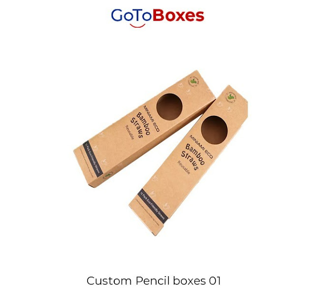 Get custom-assembled pencil boxes with accommodating facilities at GoToBoxes. We manufacture boxes with groundbreaking prints and designs with a ravishing outlook.