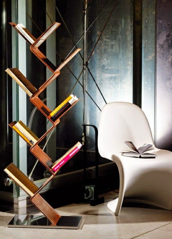 Practical bookcase for home