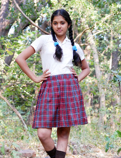 Real Life Girls: Mallu Girl Uthiram Actress In School Girl Uniform with ...