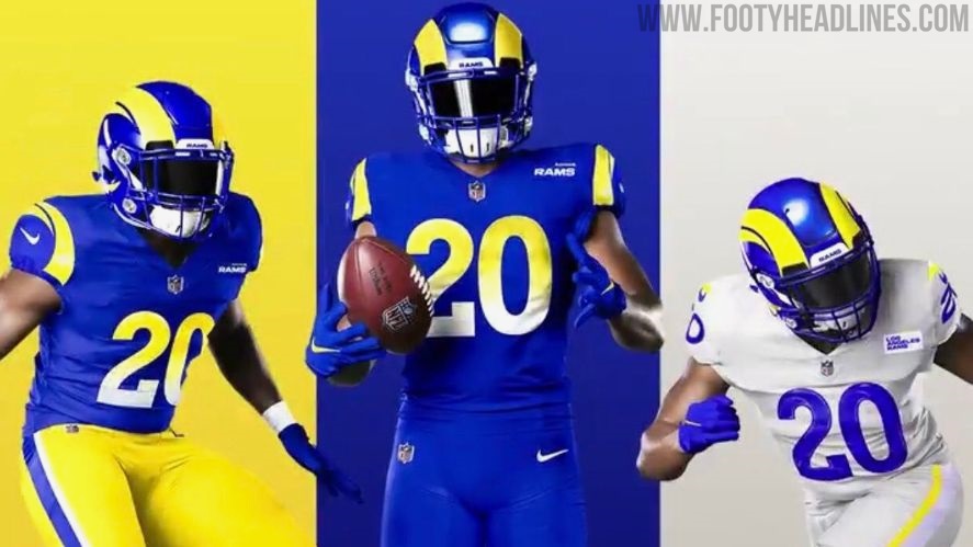 NFL: Los Angeles Rams Plan Jersey Revolution - Want To Copy 'European  Soccer Model' - Footy Headlines