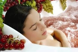 wine and grape spa