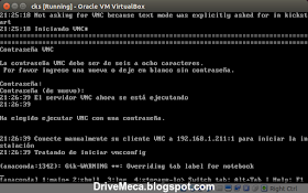 DriveMeca instalando Linux Centos con kickstart de forma automática