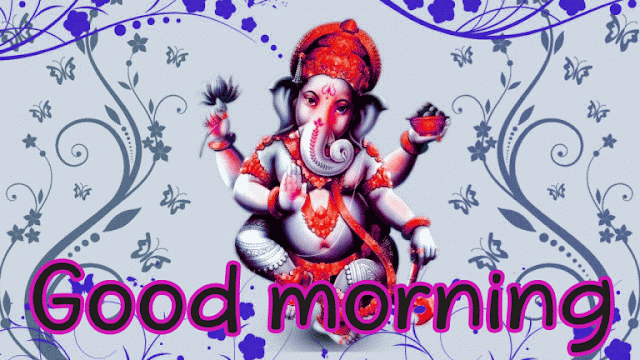 lord ganapathi good morning images
