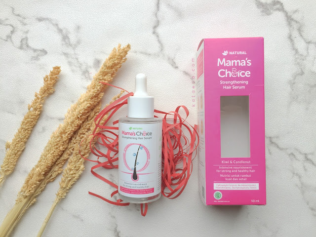 review mama's choice strengthening hair serum
