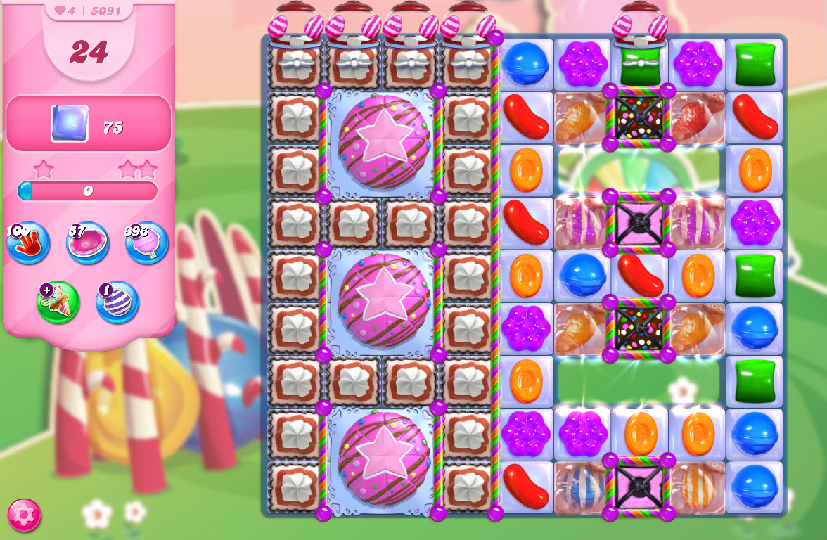Candy Crush Saga level 5091