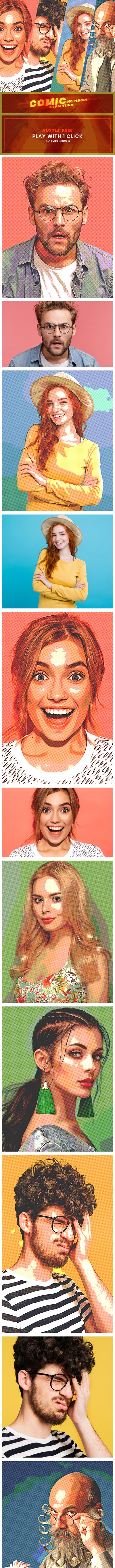 GraphicRiver - Comic Cartoon Oil Paint 28914293 2 Preview