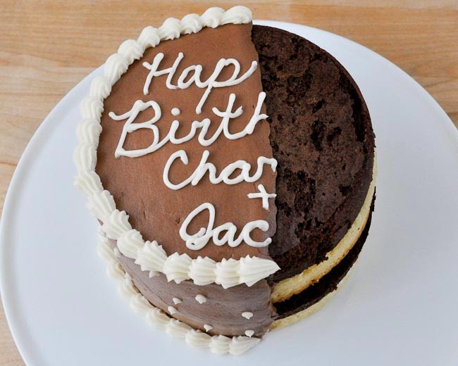 THE RECIPE HalfIced HalfBirthday Cake