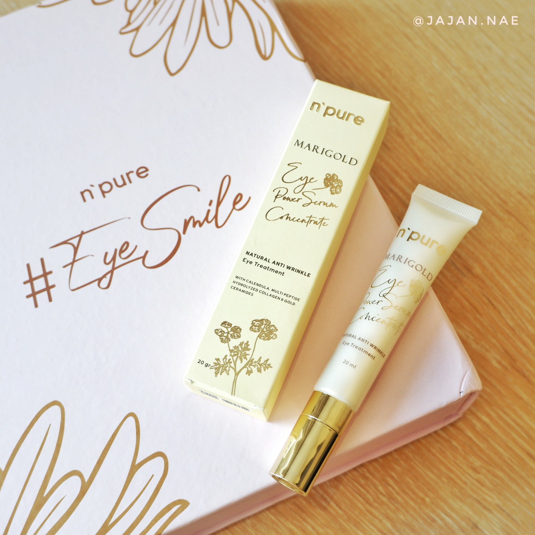 Review N’Pure Eye Power Serum Concentrate Marigold Series Jajan