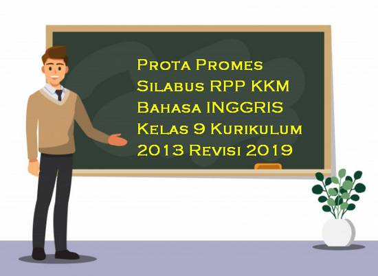 Prota, Promes, Silabus, RPP, KKM Bahasa Inggris Kelas 9