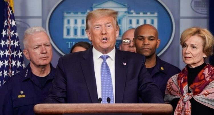 ترامب يعلن ولايتين جديدة لمنطقة كوارث كبرى بسبب تفشى كورونا ترامب يعلن ولايتين جديدة لمنطقة كوارث كبرى بسبب تفشى كورونا