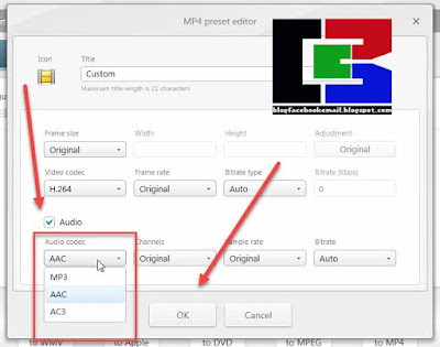 cara mengatur audio freemake video converter