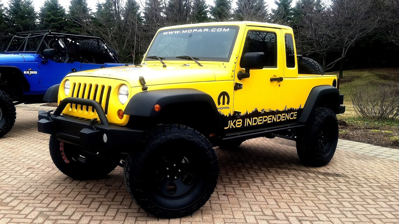 Jeep With Truck Bed