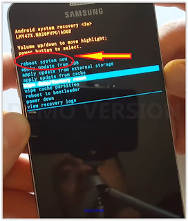 Reboot System Now - samsung galaxy A8 - A800F