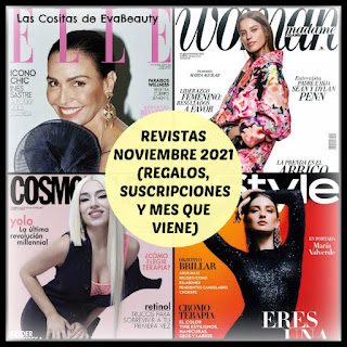 #revistas #revistasnoviembre #regalosrevistas #revistasfemeninas #woman #moda #belleza #beauty #noticiasbelleza #noticiasmoda #fashion #suscripcionrevistas