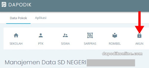 Pastikan Akun Operator Dapodik Sudah Terverifikasi