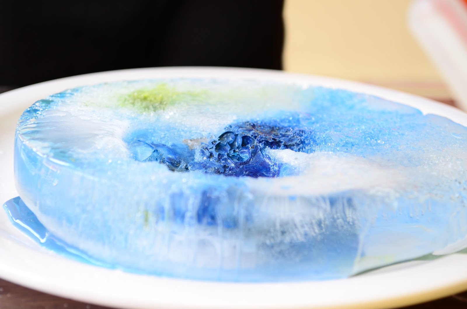 The Practical Mom:Paint with Ice, Salt & Sugar 