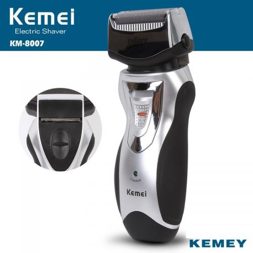 Máy cạo râu 2 lưỡi kép kemei 8007, Mỹ Phẩm Ngành Tóc